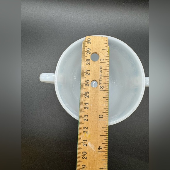 VTG Macbeth Evans American Sweetheart Sugar Bowl Depression Monax Glass - Picture 5 of 9